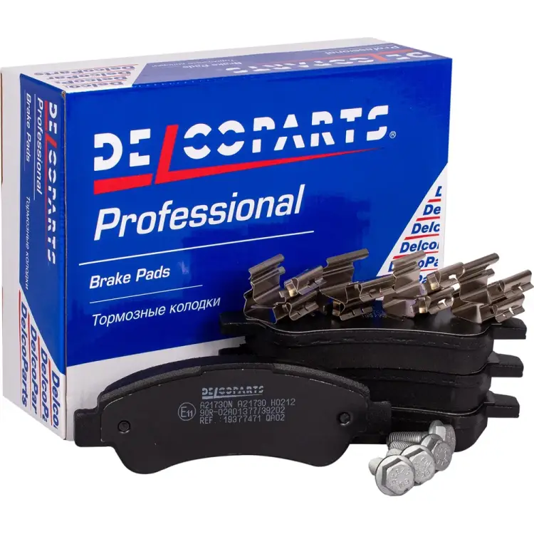 Задние дисковые колодки тормозные Delcoparts 19377471 Задние дисковые колодки тормозные Delcoparts 19377471