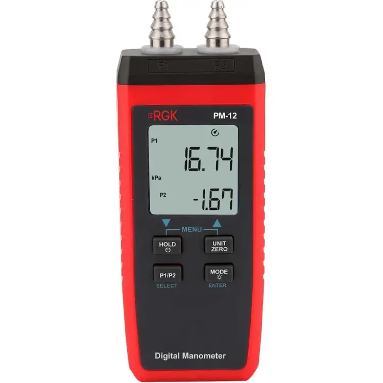Цифровой манометр RGK PM-12 721395