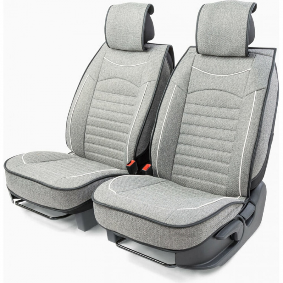 Каркасные накидки на передние сиденья CarPerformance CUS-2082 L.GY