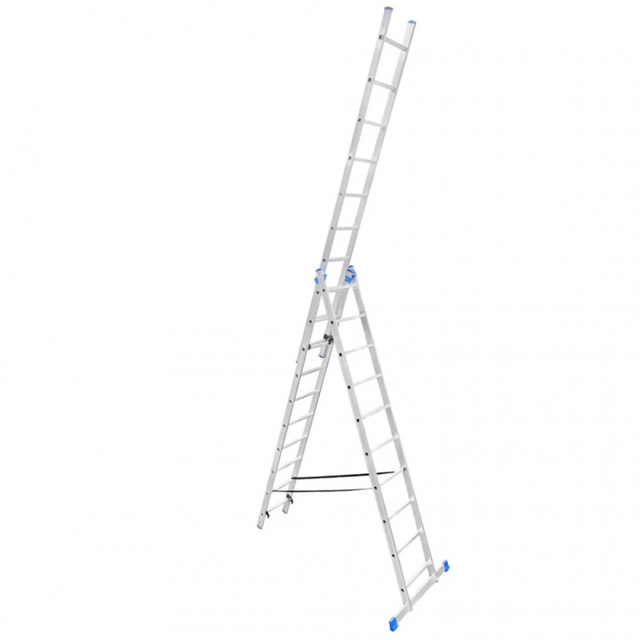 Трехсекционная алюминиевая лестница LadderBel LS310