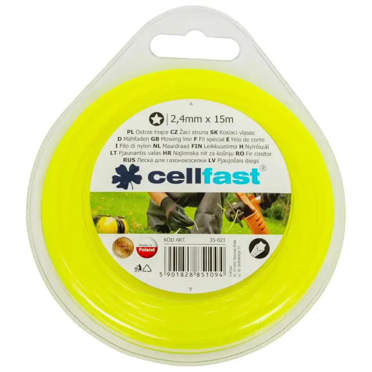 Леска для триммеров Cellfast 35-021