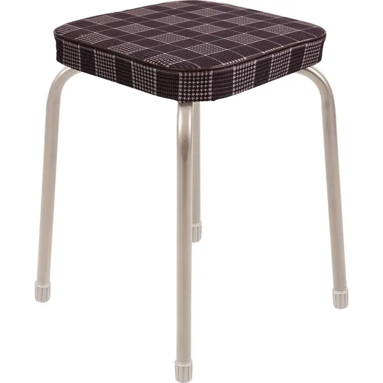 Табурет Nika Haushalt НТ1/C в клетку
