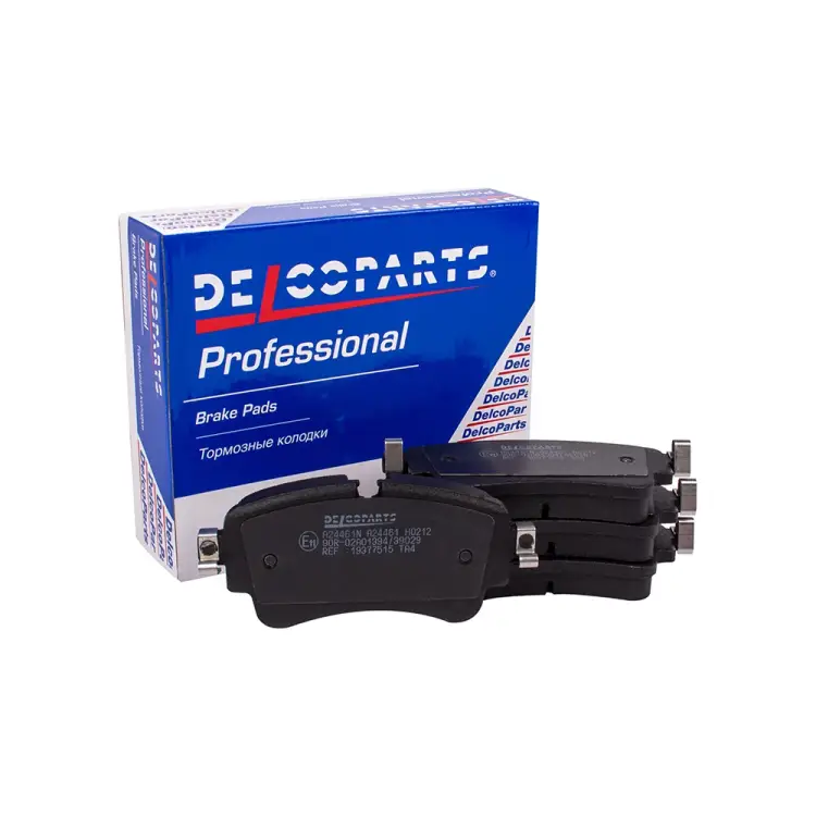 Задние дисковые колодки тормозные Delcoparts 19377515 Задние дисковые колодки тормозные Delcoparts 19377515
