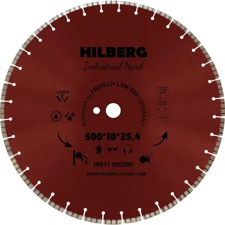 Отрезной алмазный диск Hilberg Hilberg Industrial Hard HI811 Отрезной алмазный диск Hilberg Hilberg Industrial Hard HI811
