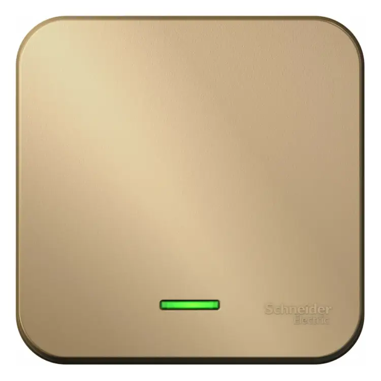 Одноклавишный выключатель Systeme Electric Blanca BLNVA101104