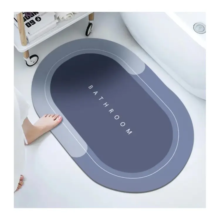 Овальный коврик ZDK Homium Home Sil homemat02