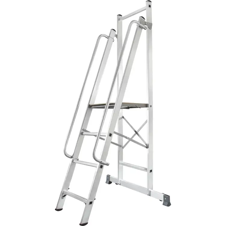 Передвижная складная лестница-стремянка Новая Высота NV 1540 1540104 Передвижная складная лестница-стремянка Новая Высота NV 1540 1540104