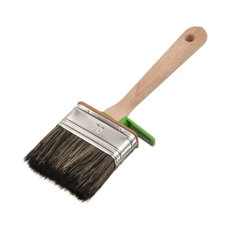 Плоская кисть длядля работ с ЛКМ на водной основе и масляных красок, смешанная щетина, 70x25мм Лазурный берег КП-70x25 С7 227070