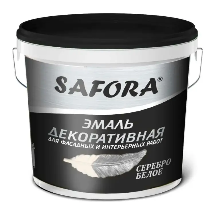 Декоративная акриловая перламутровая краска SAFORA ЭМ100/2
