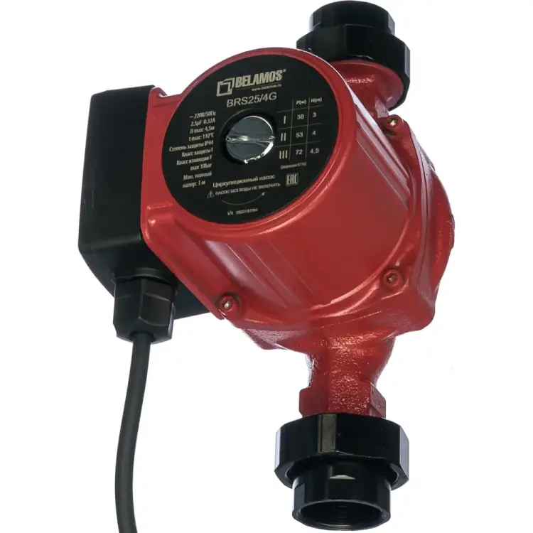 Циркуляционный насос Беламос BRS25/4G Циркуляционный насос Беламос BRS25/4G