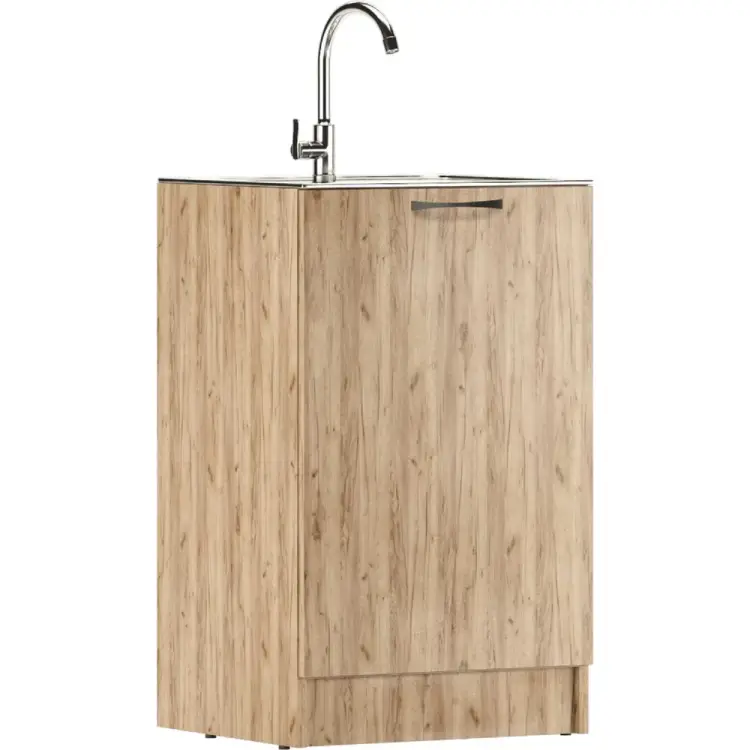 Левая/правая тумба под нержавеющую мойку Домино D5050DV-1