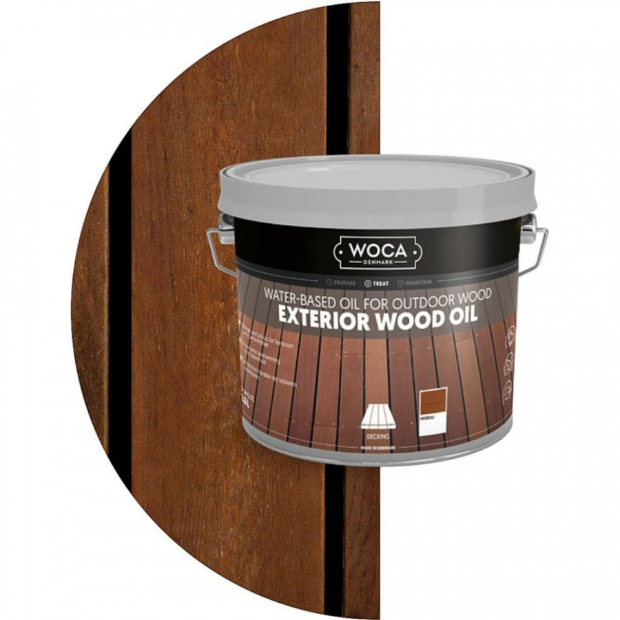 Масло Woca Exterior Wood Oil Merbau