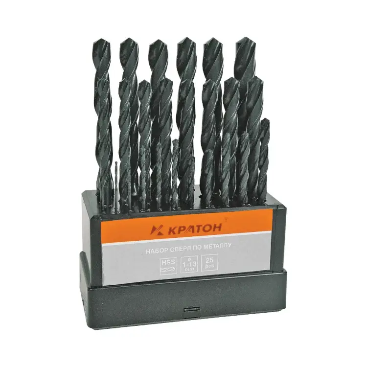 Набор сверл по металлу Кратон 1 05 01 008