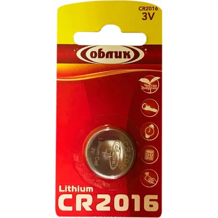 Литиевая батарейка Облик УТ-00000303
