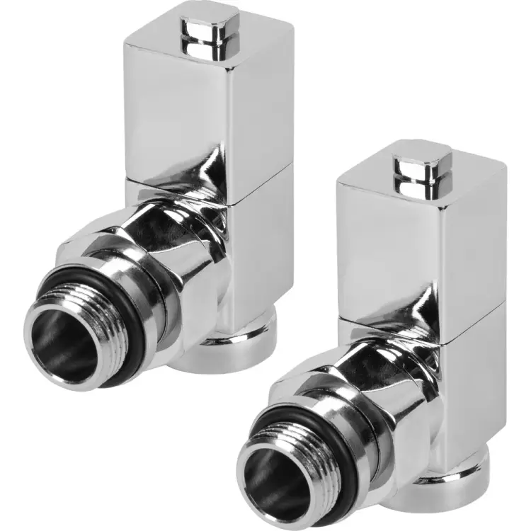 Угловой набор дизайн-вентилей Royal Thermo CUBE НС-1193191