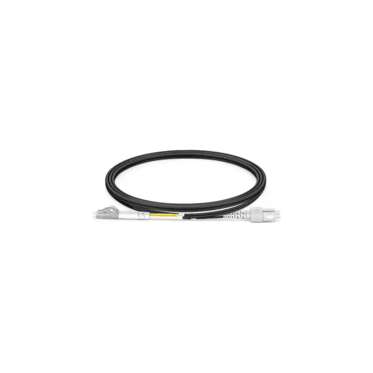 Дуплексный оптический патч-корд TopLan DPC-TOP-OM3-LC/P-SC/P-3.0 BK