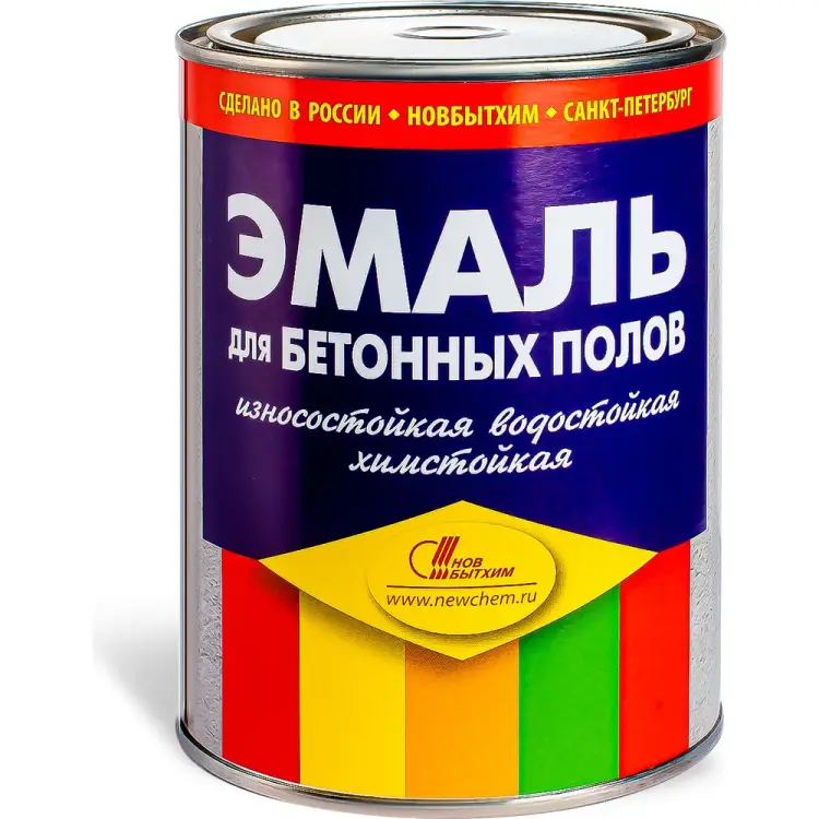 Эмаль для бетонных полов Новбытхим 3389 Эмаль для бетонных полов Новбытхим 3389