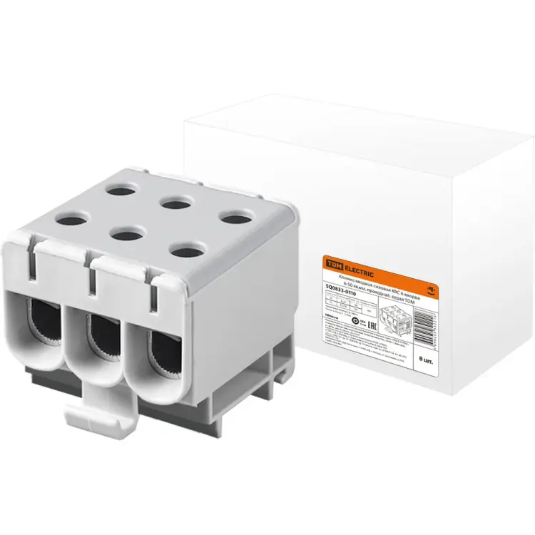 Проходная вводная силовая клемма TDM ELECTRIC КВС SQ0833-0110