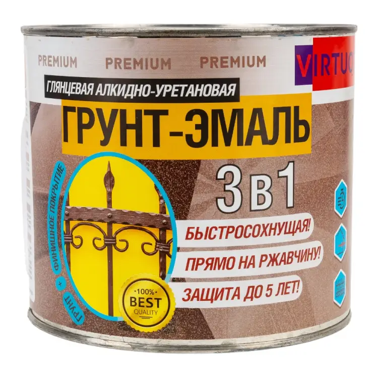 Грунт-эмаль по ржавчине Virtuoso PREMIUM 11589276 Грунт-эмаль по ржавчине Virtuoso PREMIUM 11589276