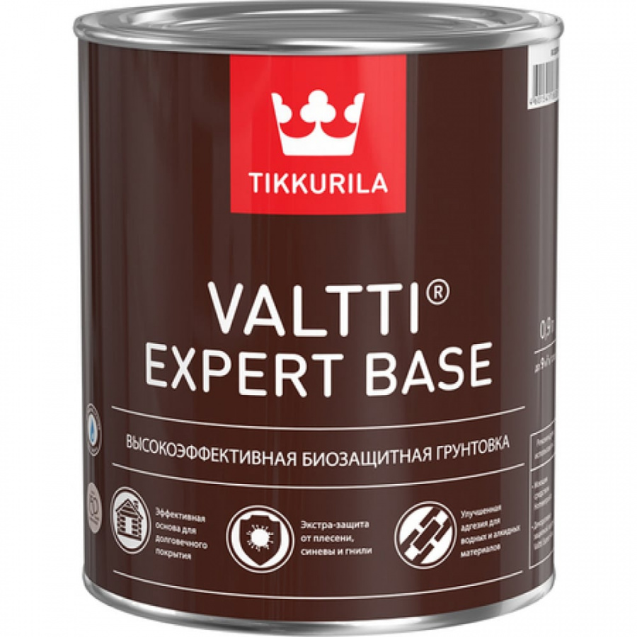 Высокоэффективная биозащитная грунтовка Tikkurila VALTTI EXPERT BASE