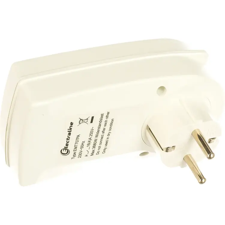 Недельный таймер Electraline 59501