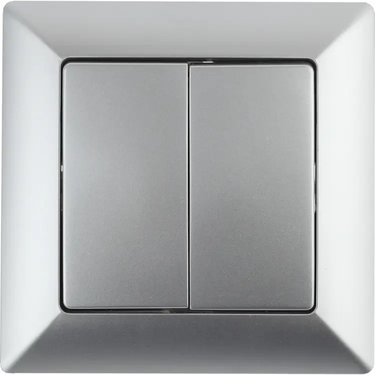 Двухклавишный выключатель Intro Solo 4-104-03 Б0053587