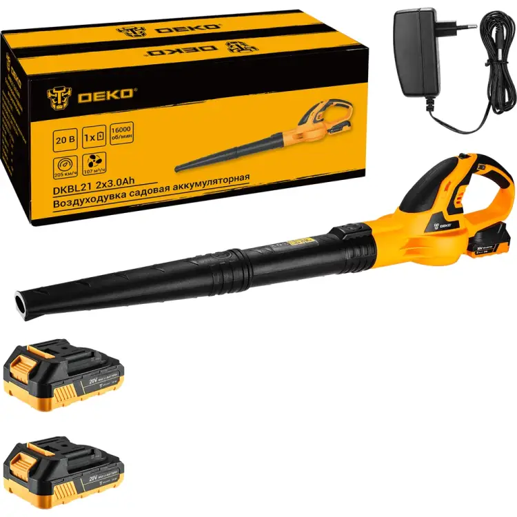 Садовая аккумуляторная воздуходувка DEKO DKBL21 063-4361