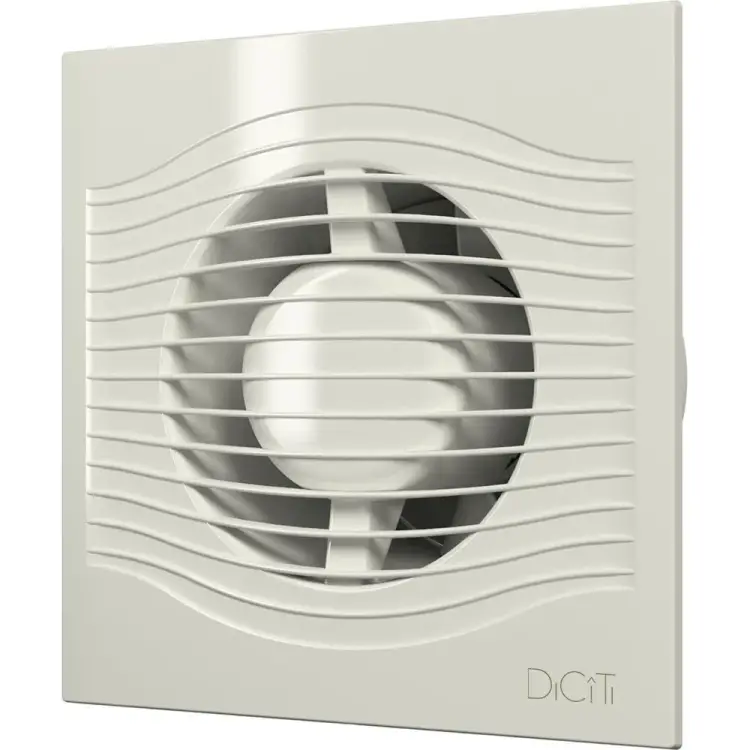 Осевой вытяжной вентилятор DICITI SLIM 4C Ivory 89-841