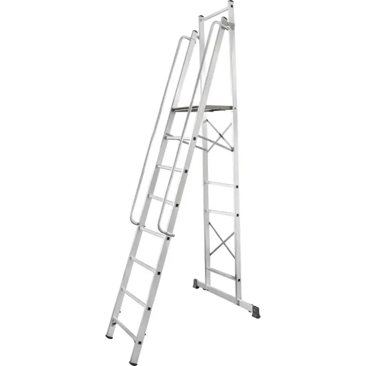 Передвижная складная лестница-стремянка Новая Высота NV 1540 1540108 Передвижная складная лестница-стремянка Новая Высота NV 1540 1540108