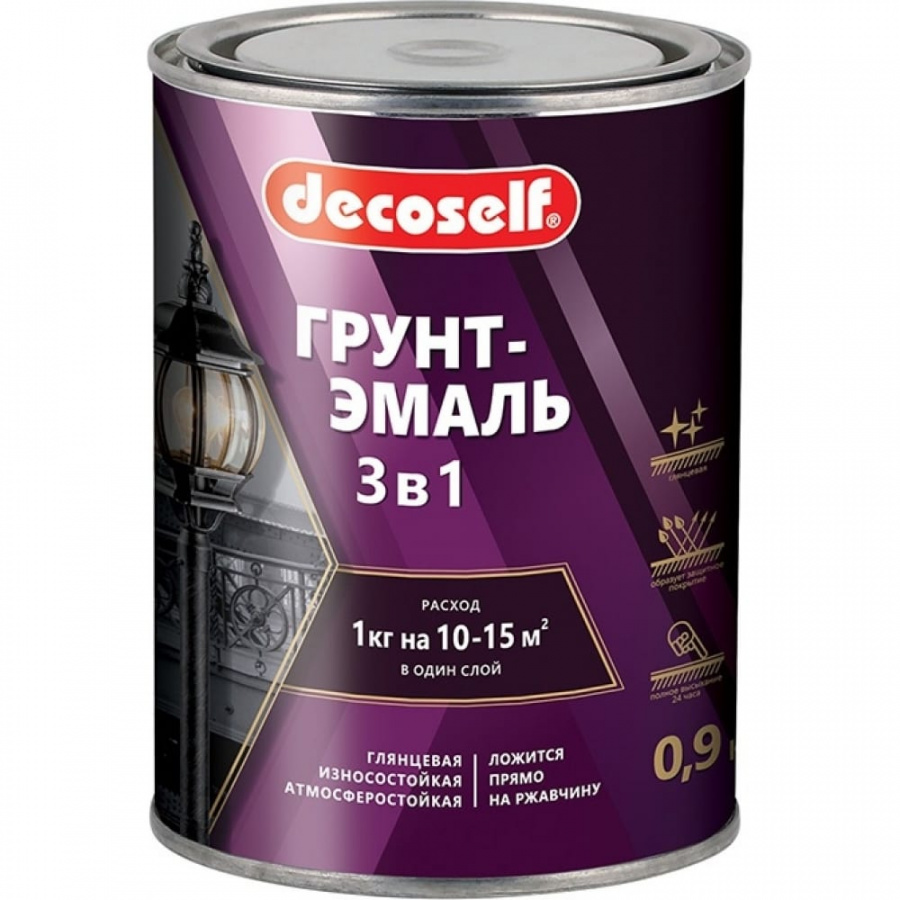 Грунт-эмаль ПУФАС Decoself