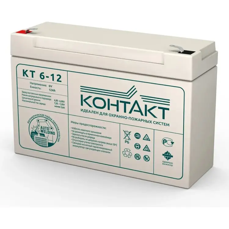 Аккумуляторная батарея КОНТАКТ КТ6-12