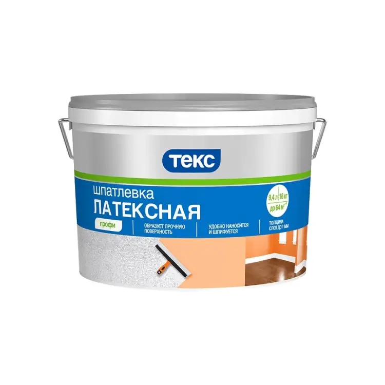 Латексная шпаклевка Текс 16 кг 700001294