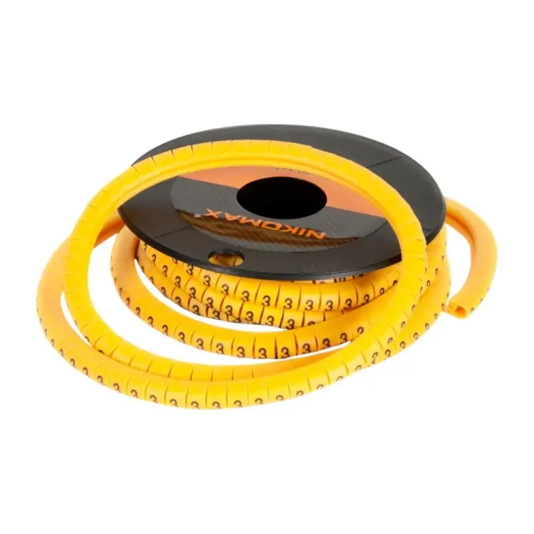 Кабельный маркер NIKOMAX NMC-CMR-2-YL-500