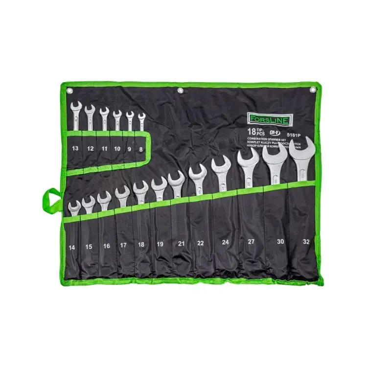 Набор комбинированных ключей ForsLine FL-5181P(54263) Набор комбинированных ключей ForsLine FL-5181P(54263)