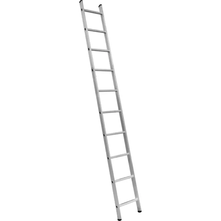 Алюминиевая односекционная приставная лестница Scala SC 1010