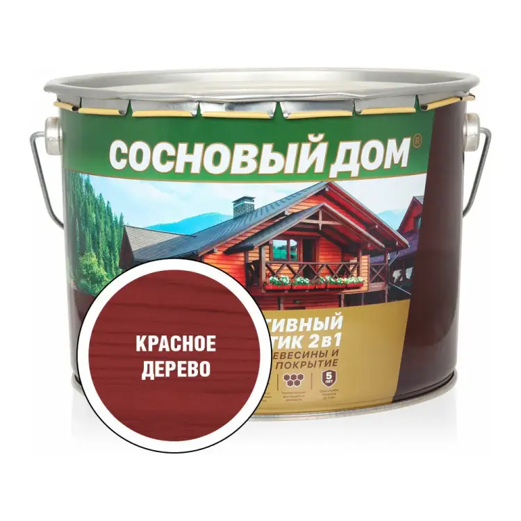 Декоративно-защитный состав для древесины ЗАО Декарт Сосновый дом 29538