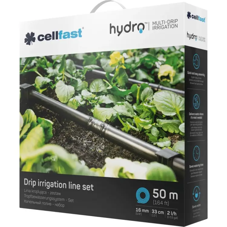Капельный полив Cellfast HYDRO 19-060 Капельный полив Cellfast HYDRO 19-060