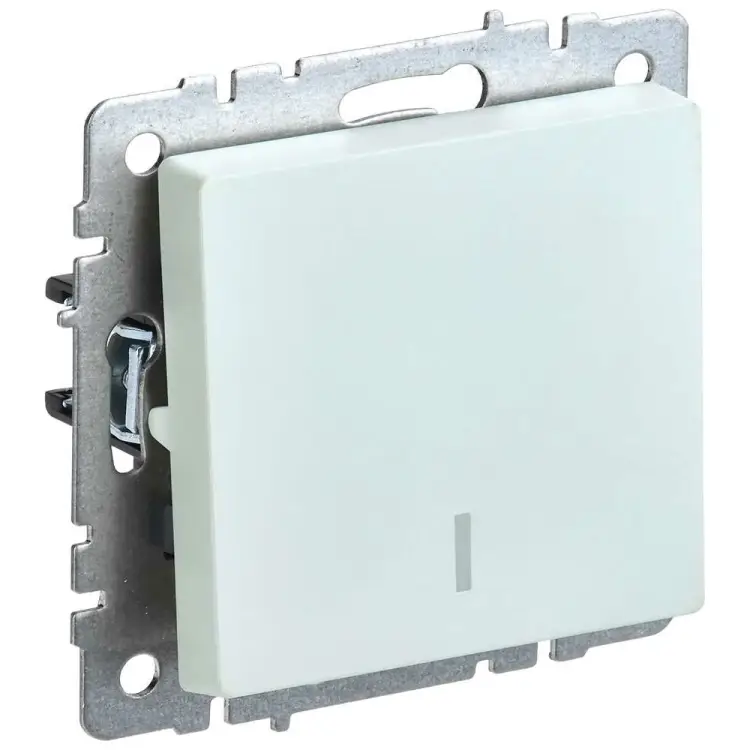 Одноклавишный выключатель IEK Brite вс10-1-1-брж BR-V10-1-10-K36