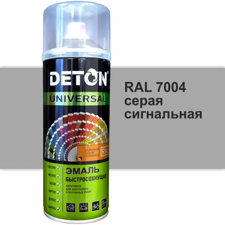 Быстросохнущая акриловая эмаль Deton DTN-A07252 Быстросохнущая акриловая эмаль Deton DTN-A07252