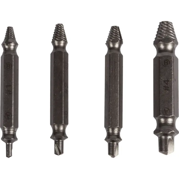 Набор экстракторов для шурупов KRANZ профи KR-12-6703 Набор экстракторов для шурупов KRANZ профи KR-12-6703