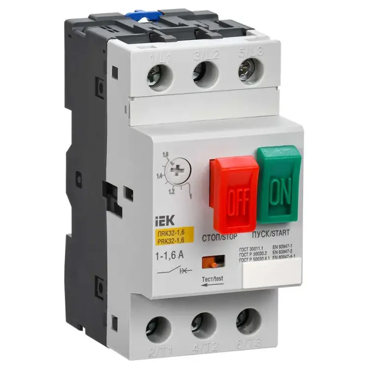 Мотор-автомат IEK ПРК32-1.6 DMS11-D16