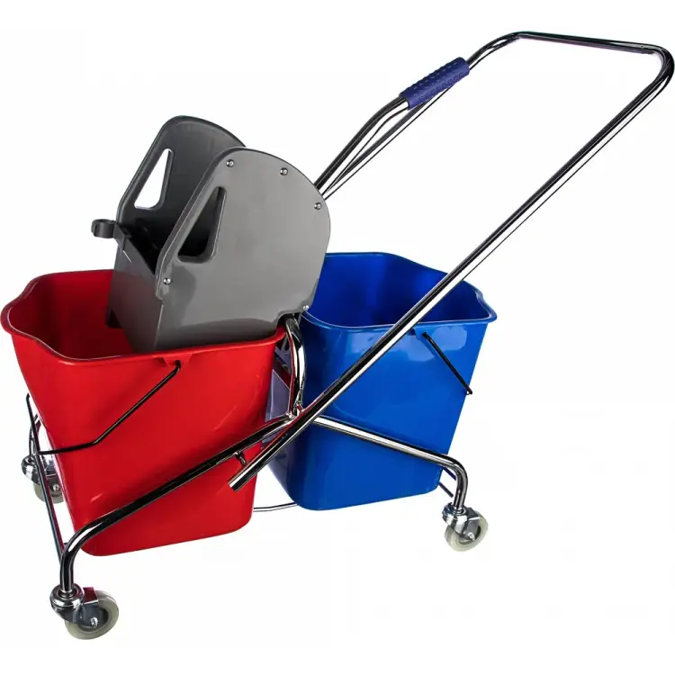 Двойная уборочная тележка Baiyun IT-0278