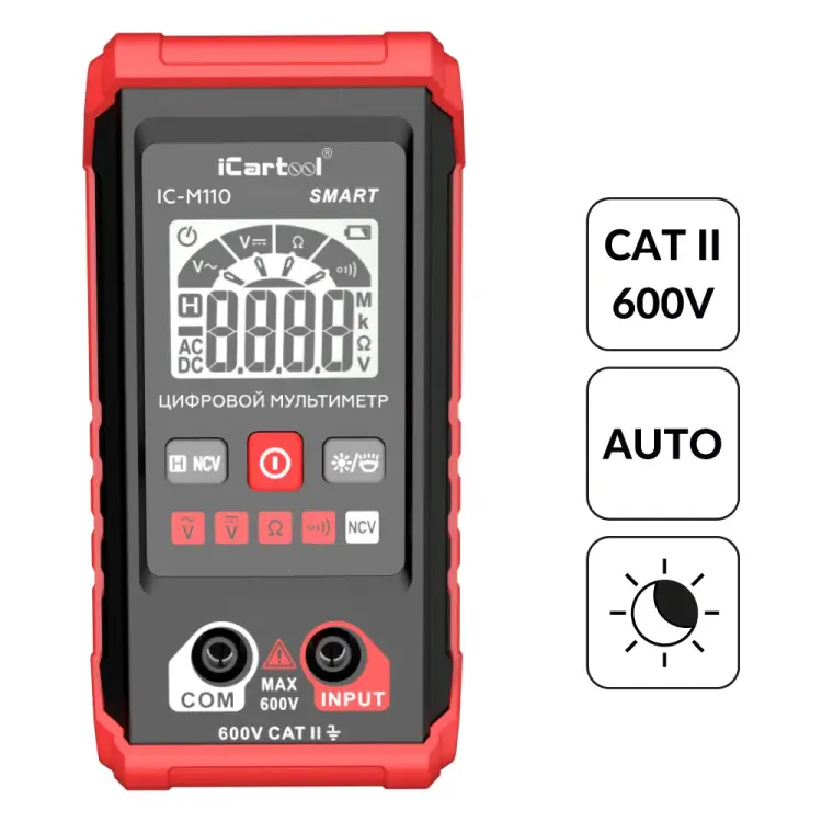 Цифровой смарт мультиметр iCarTool IC-M110