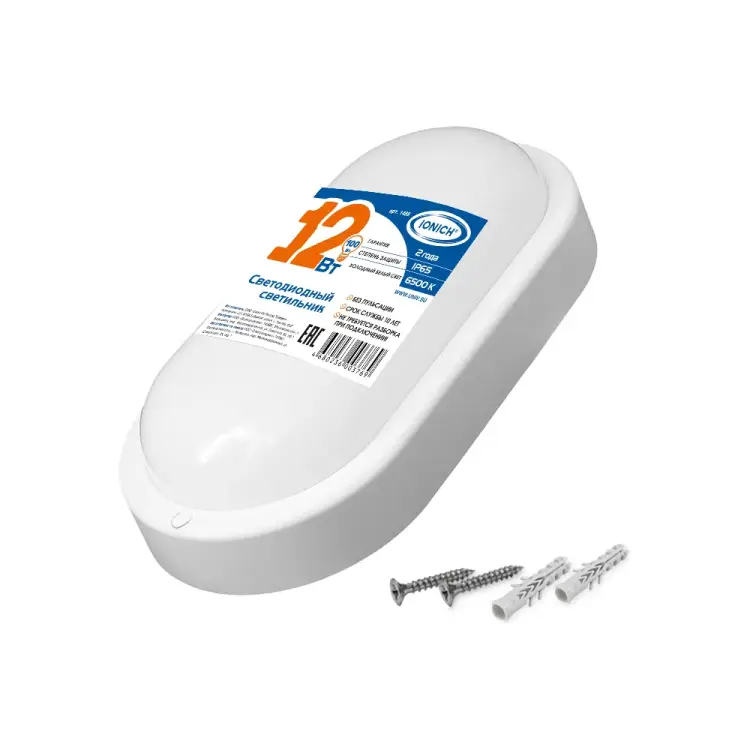 Светодиодный светильник ЖКХ IONICH ILED-SMD2835-СПП-12-970-230-6.5-IP65-O 1469