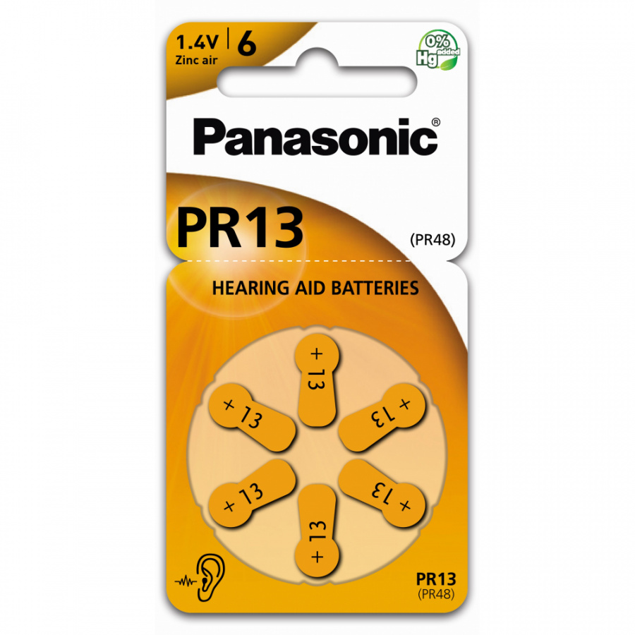 Батарейка Panasonic PR - 13 H