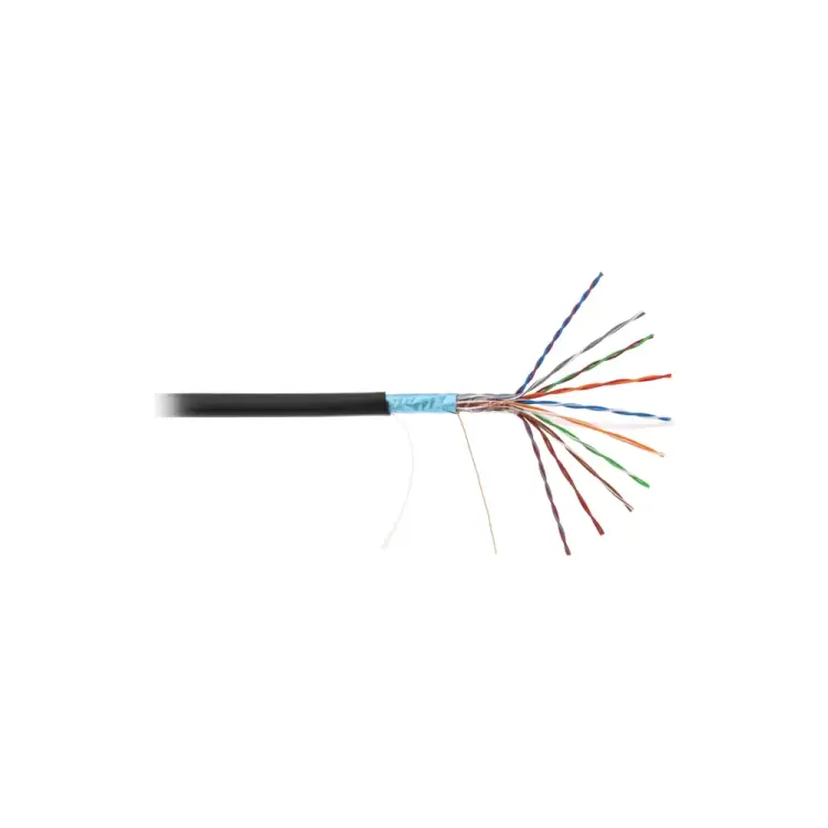 Одножильный кабель NETLAN EC-UF010-5-PE-BK-3