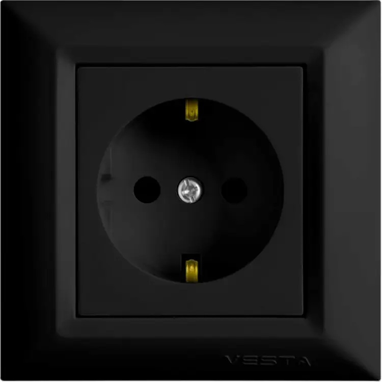 Одинарная розетка Vesta Electric Roma FRZ00010101CMT