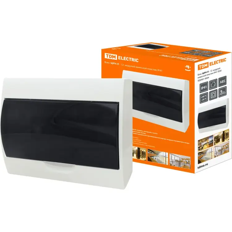 Бокс TDM ELECTRIC ЩРН-П-12 SQ0901-0004