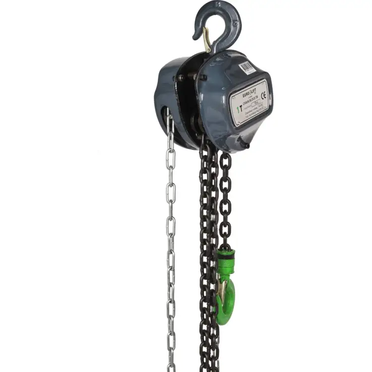 Ручная шестеренная стационарная таль EURO-LIFT ТРШ 1/12