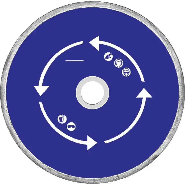 Отрезной сплошной алмазный диск MOS 37202М Отрезной сплошной алмазный диск MOS 37202М